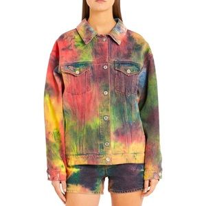 MSGM Dream Jacket in Tie Dye